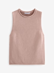 Rose Pink Roll Edge Tank - Image 5 of 6