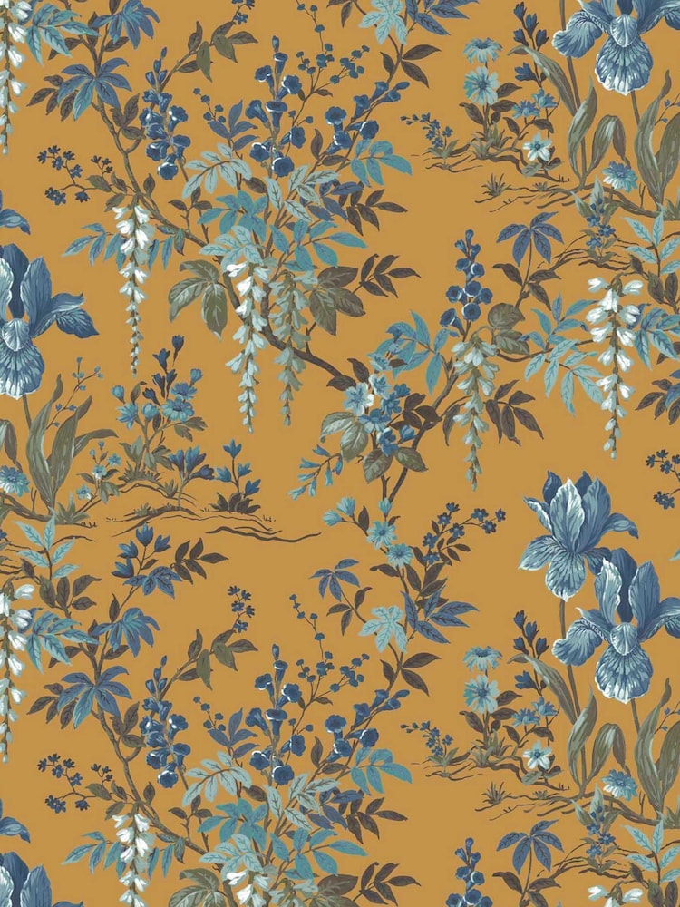 Woodchip & Magnolia Yellow Hestia Wallpaper - Image 2 of 3