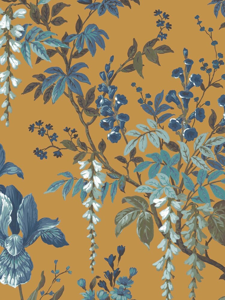 Woodchip & Magnolia Yellow Hestia Wallpaper - Image 3 of 3