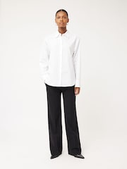 Jigsaw White 100% Cotton Poplin Shirt - Image 3 of 7