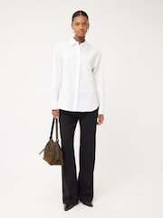 Jigsaw White 100% Cotton Poplin Shirt - Image 6 of 7