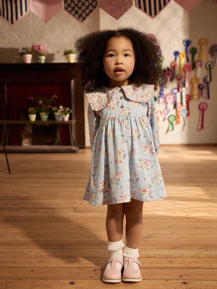 Blue Cath Kidston Collared Dress (3mths-7yrs) - Image 1 of 1