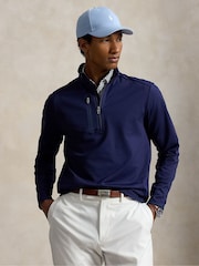 Ralph Lauren RLX Luxe Perfomance Quater Zip -collegepaita - Kuva 1 / 5