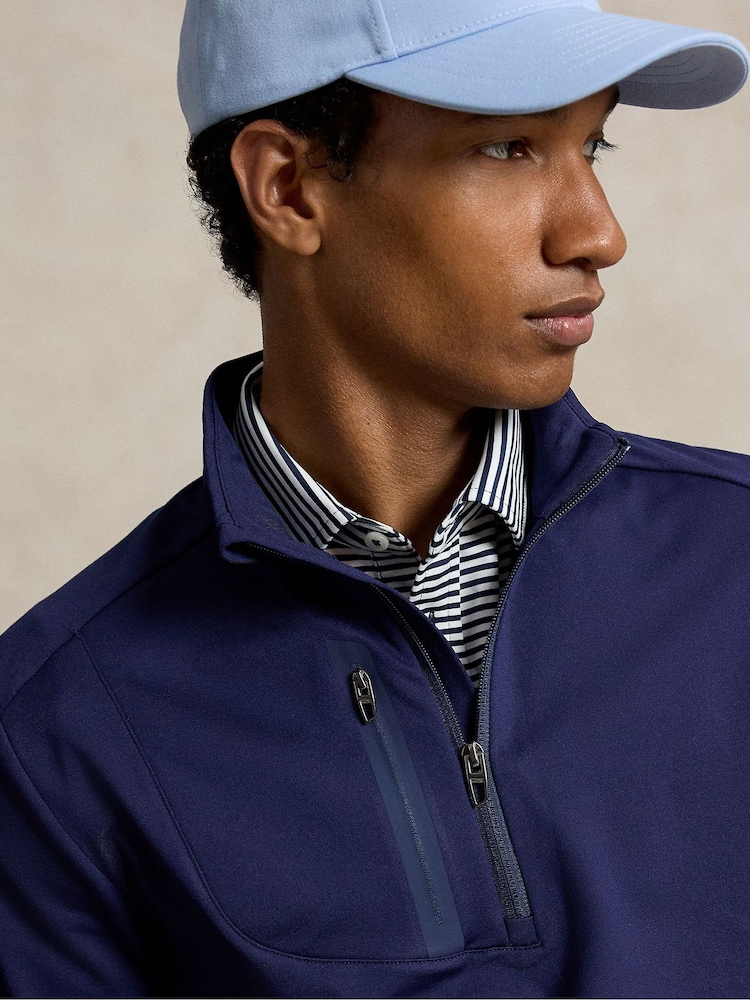 Ralph Lauren RLX Luxe Perfomance Quater Zip -collegepaita - Kuva 2 / 5