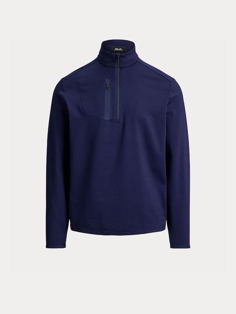 Ralph Lauren RLX Luxe Perfomance Quater Zip -collegepaita - Kuva 5 / 5