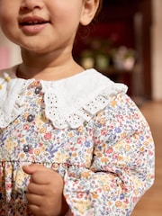 Floral Cath Kidston Collared 100% Cotton Dress (3mths-7yrs) - Image 6 of 9