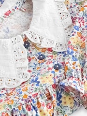 Floral Cath Kidston Collared 100% Cotton Dress (3mths-7yrs) - Image 9 of 9