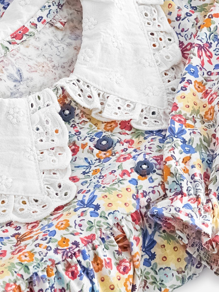 Floral Cath Kidston Collared 100% Cotton Dress (3mths-7yrs) - Image 9 of 9