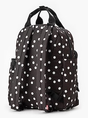 Schwarz/Weiß - Levi's® L Rucksack mit abgerundetem Design - Bild 2 von 3
