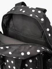 Schwarz/Weiß - Levi's® L Rucksack mit abgerundetem Design - Bild 3 von 3