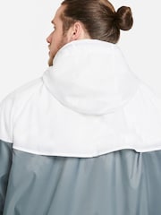 Nike White gray Sportswear Windrunner Hooded Jacket - Image 13 of 14