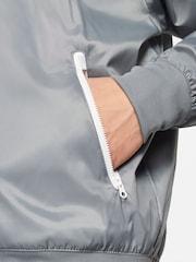 Nike White gray Sportswear Windrunner Hooded Jacket - Image 4 of 14