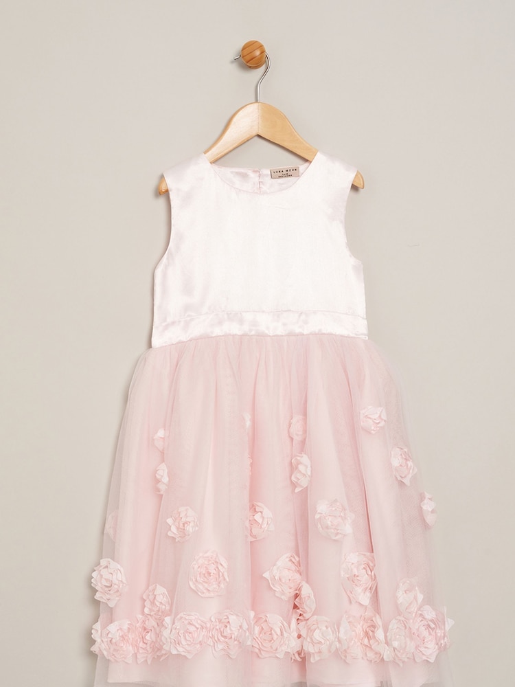 ​​​​​​​Miss Kleid und Strickjacke im 2-teiligen Set, Rosa - Bild 2 von 3