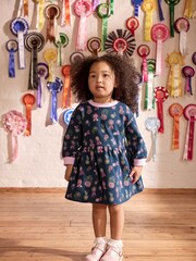 Cath Kidston Blue 100% Cotton Sweat Dress (3mths-7yrs) - Image 1 of 1