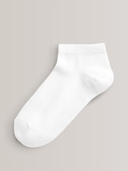 White 10 Pack Trainer Socks - Image 2 of 2
