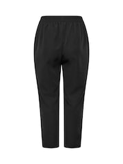 Yours Curve Black Darted Waist Trousers - Image 6 of 6