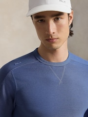 Ralph Lauren RLX Tech Knit Vaffelstoff langermet T-skjorte

  - Bilde 4 av 4