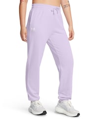 Under Armour Purple Rival Terry Joggers - Image 1 of 4