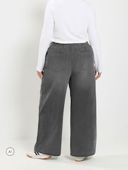 Yours Curve Grey Pull On Jeans - Image 3 of 6
