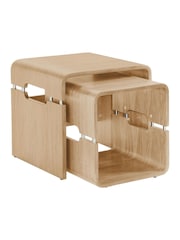 Jual Oak Havana Nest of Tables - Image 2 of 5