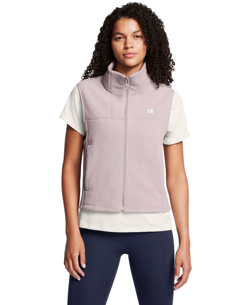 Under Armour Grey Expanse Microfleece Gilet - Image 1 of 4