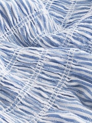 Blue Stripe Maxi Summer Dress - Image 6 of 6