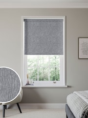 Slate Grey Waves Made to Measure Roller Blind - Image 1 of 6
