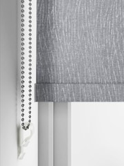 Slate Grey Waves Made to Measure Roller Blind - Image 5 of 6
