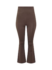 Yours Curve Limited Fold Over Kick Flare Bukser - Billede 6 af 7