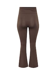 Yours Curve Limited Fold Over Kick Flare Bukser - Billede 7 af 7