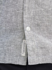 Casual Friday Blue Sauby Linen Shirt - Image 5 of 8