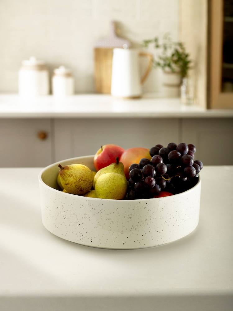 Cream Hayden Serve Bowl - Image 1 of 4