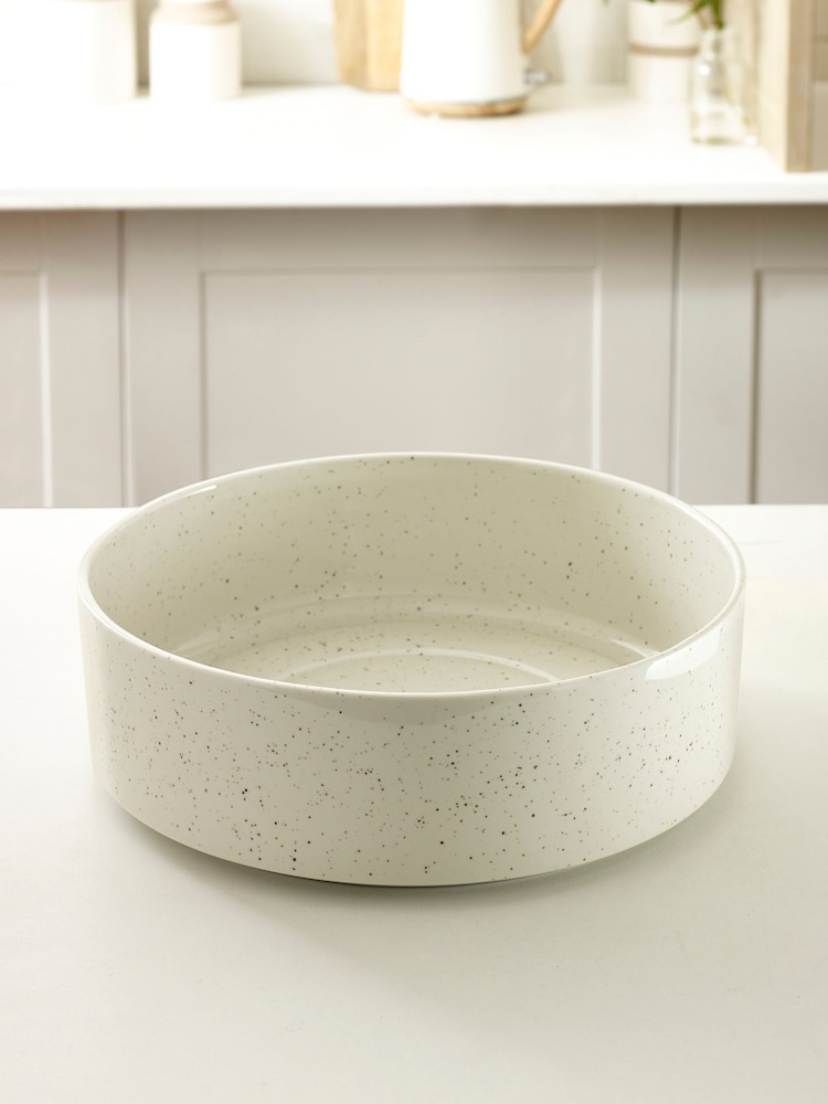 Cream Hayden Serve Bowl - Image 2 of 4