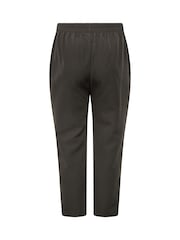 Yours Curve Brown Darted Waist Trousers - Image 6 of 6