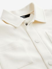 White Short Sleeve Jersey Shirt (3-16yrs) - Image 3 of 3