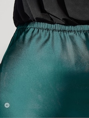 Yours Curve Green Bias Cut Satin Skirt - Image 5 of 7