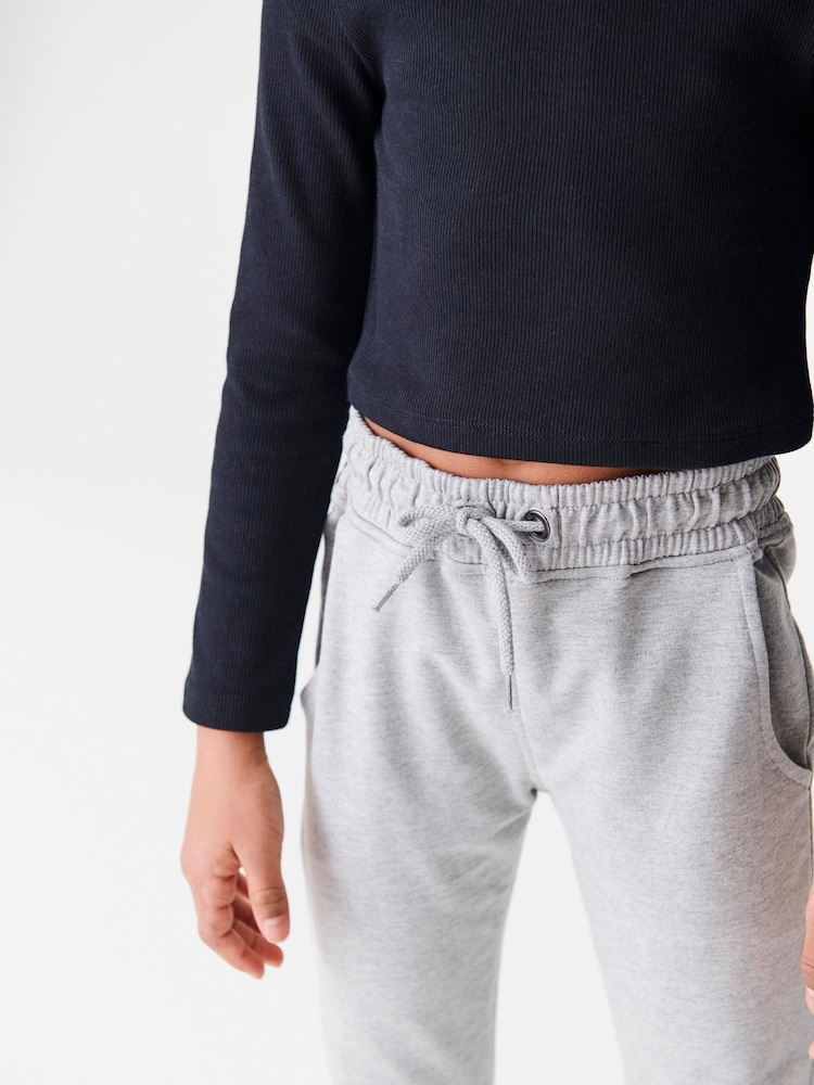 Grey Skinny Fit Joggers (3-16yrs) - Image 3 of 6