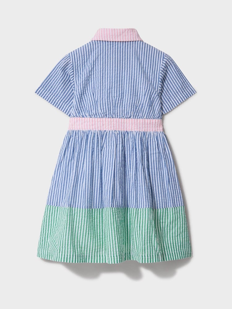 Crew Clothing Mix Ticking Shirt Dress - 圖片 2/3 Crew Clothing Mix Ticking Shirt Dress - 圖片 2/3