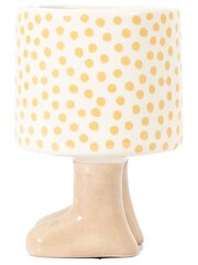 Gallery Home White Polka Dot Nevada Planter with Feet Medium - Image 4 of 4