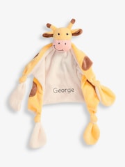JoJo Maman Bébé Giraffe Personalised Giraffe Comforter - Image 1 of 3