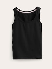 Boden Black Essential Scoop Neck Vest - Image 5 of 5