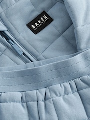 Baker by Ted Baker Blue Quilted 3 Piece Jacket Set - Image 11 of 11