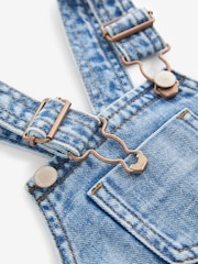 Light Wash 100% Cotton Denim Dungarees (3mths-7yrs) - Image 7 of 7