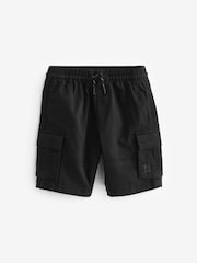 Black Single Cargo Shorts (3-16yrs) - Image 1 of 3