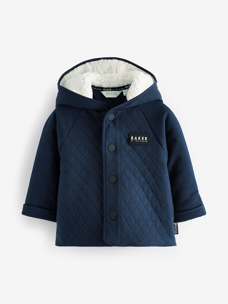 Baker by Ted Baker Quilted Hood Jacket - Image 6 of 11