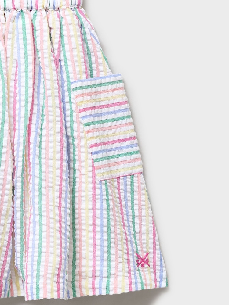 Crew Clothing White Woven Pull-On Cotton Skirt - Image 3 of 3 Crew Clothing White Woven Pull-On Cotton Skirt - Image 3 of 3