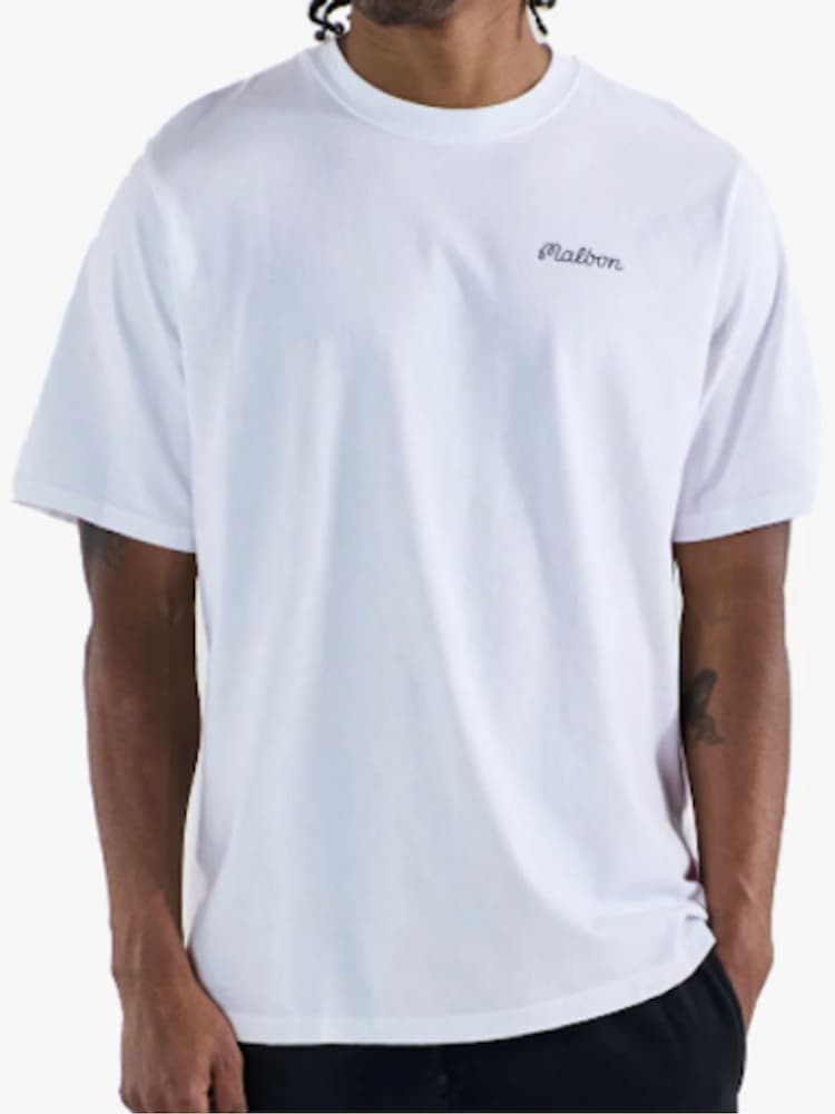 Malbon White Bermuda Baldwin T-Shirt - Image 2 of 2 Malbon White Bermuda Baldwin T-Shirt - Image 2 of 2