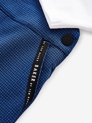 Baker by Ted Baker Blue Dungaree and Polo Shirt Set - Image 5 of 5