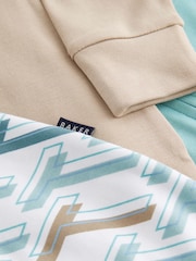 Baker by Ted Baker 100% Cotton Sleepsuits 3 Pack - Image 6 of 7