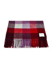 Radley Fluffy Check Blanket - Image 1 of 3